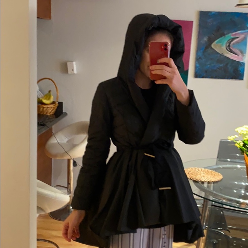 Amazing Black Down Puffer Jacket - image 7